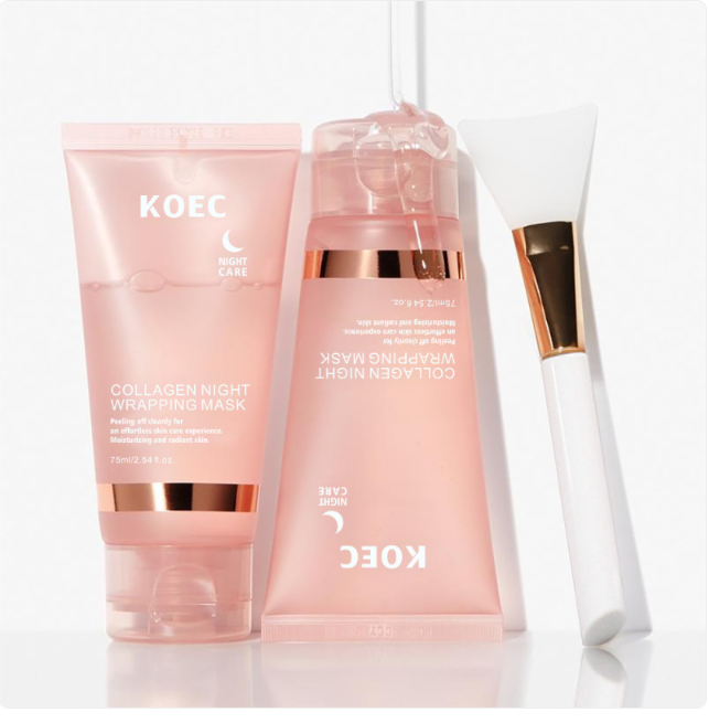 KOEC Collagen Peel-Off Mask with Brush